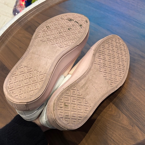 Givenchy Urban Street Sneakers in White and Soft Pink - Picture 8 of 8